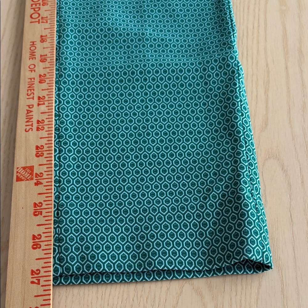 Green Patterned Pants - Picture 4 of 7